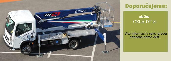 Prodej a pronájem pracovní plošiny